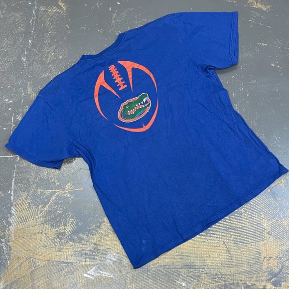 Nike Florida Gators Football Shirt Team XL Blue Trask Tebow - Picture 2 of 8